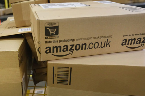 Amazon packages sent from China to American customers