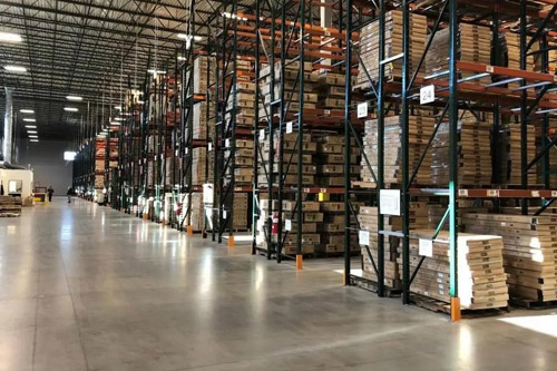 The warehouse for the customer's package to be shipped from the bonded zone